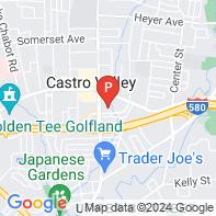 View Map of 21030 Redwood Road,Castro Valley,CA,94546